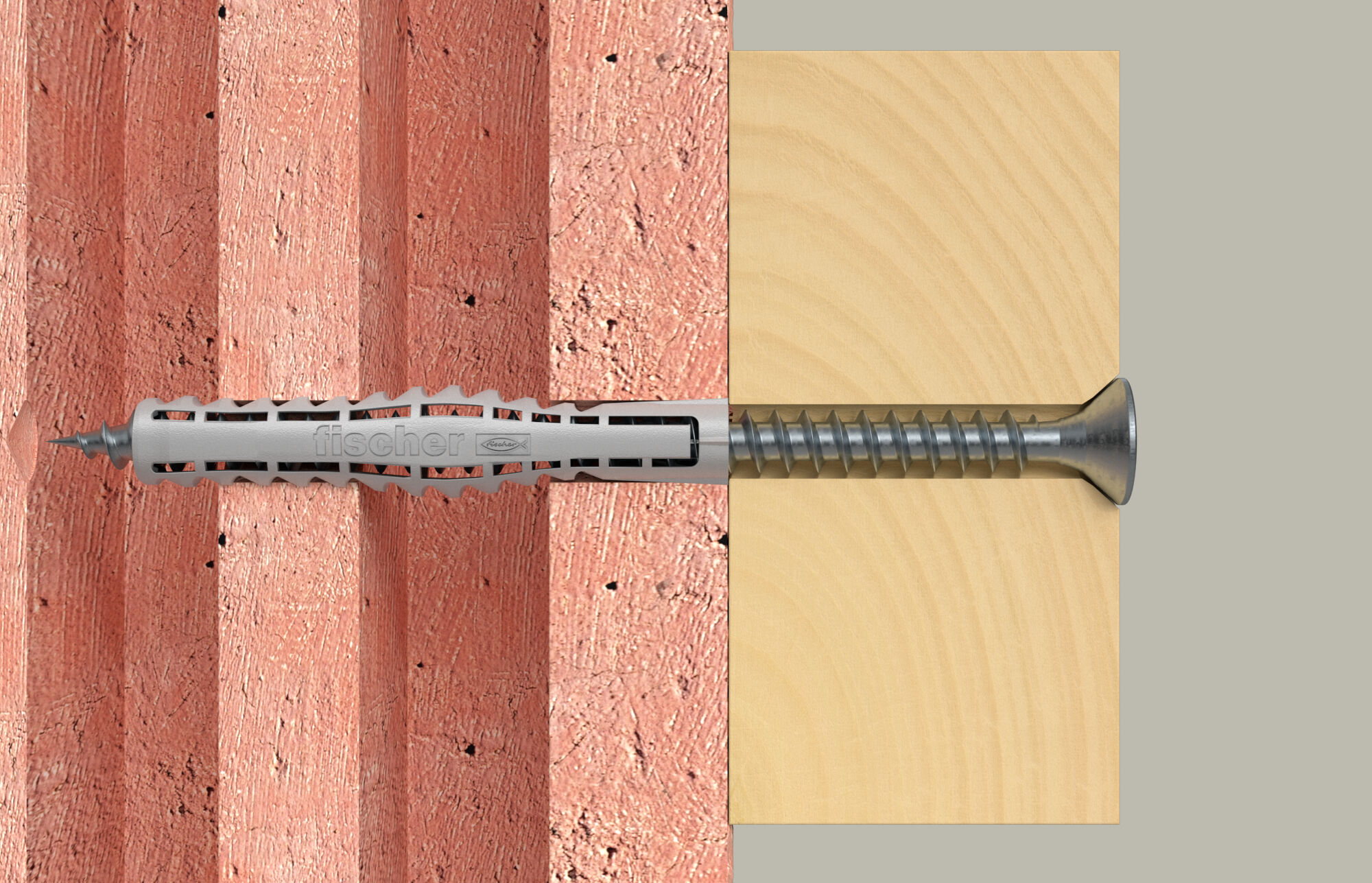 fischer Genleşme tapası SX 10 x 80 daha büyük gömme derinliği için